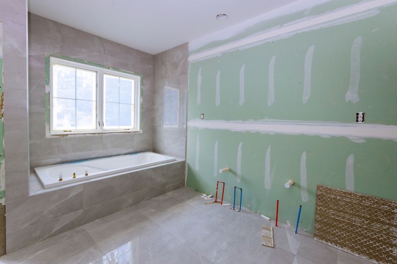 Bathroom Renovation with New Bathtub